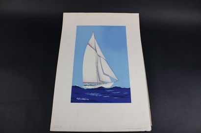 Georges FOUILLE (1909-1994), Sans titre (vue...
