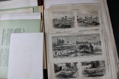 [DESSIN], Fort lot de gravures réparties...