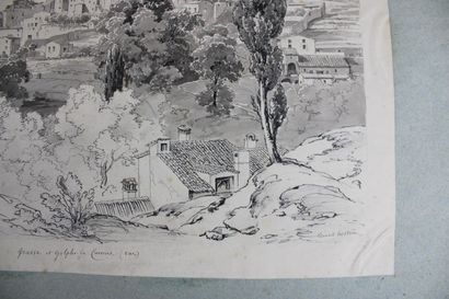 [DESSIN], Edouard HOSTEIN (1804 - 1899),...