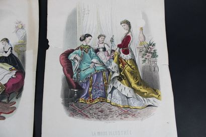 [DESSIN], Costumes, La Mode Illustrée et...