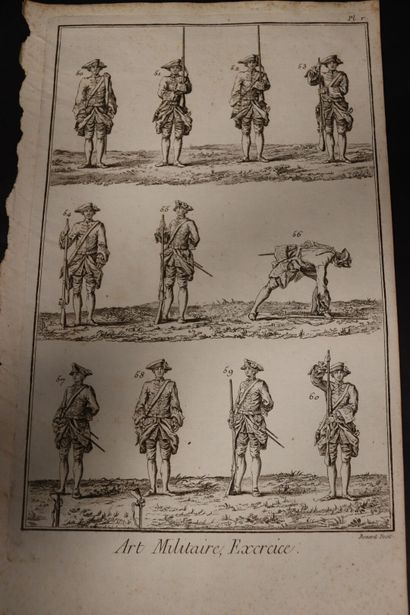 [GRAVURES MILITAIRES FRANCAISES] - BENARD...