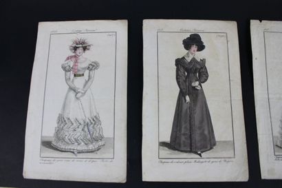 [DESSIN], Costumes Parisiens, 8 gravures...