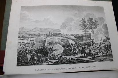 Fort Lot de Gravures réparties en trois chemises...