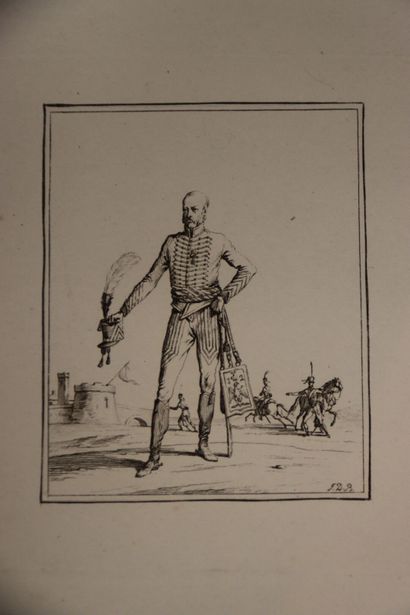 [GRAVURES MILITAIRES FRANCAISES] - DUPLESSIS-BERTAUX...