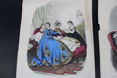[DESSIN], Costumes, La Mode Illustrée et...