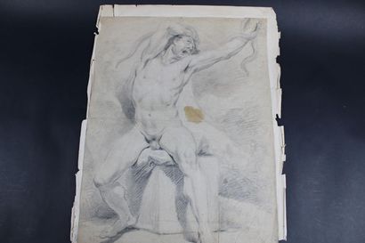 [DESSIN], Anonyme, « LAOCOON », XVIIIe siècle.

Fusain...