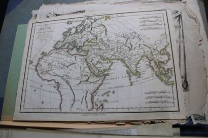 [DESSIN], Fort lot de gravures réparties...