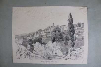 [DESSIN], Edouard HOSTEIN (1804 - 1899),...