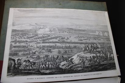 Fort Lot de Gravures réparties en trois chemises...