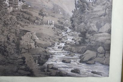 [DESSIN], Edouard HOSTEIN (1804 - 1899),...