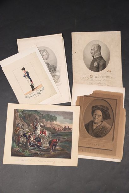 [GRAVURES MILITAIRES FRANCAISES] - PORTRAITS.



Ensemble...