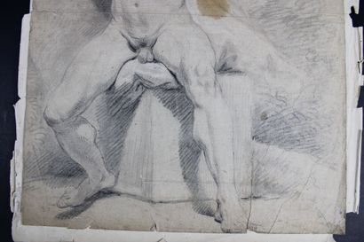 [DESSIN], Anonyme, « LAOCOON », XVIIIe siècle.

Fusain...