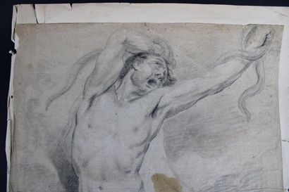 [DESSIN], Anonyme, « LAOCOON », XVIIIe siècle.

Fusain...