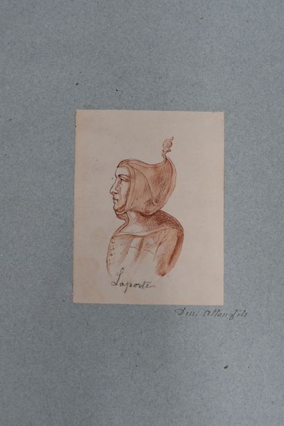 [Théâtre] LAPORTE : 8 portraits originaux...