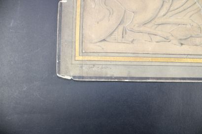 [DESSIN] , Esprit Antoine GIBELIN (1739-1813)...