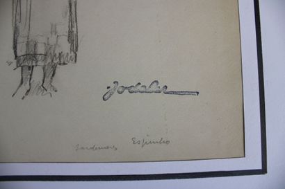 [DESSIN], Charles Emmanuel JODELET (1883...
