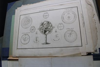 [DESSIN], Fort lot de gravures réparties...
