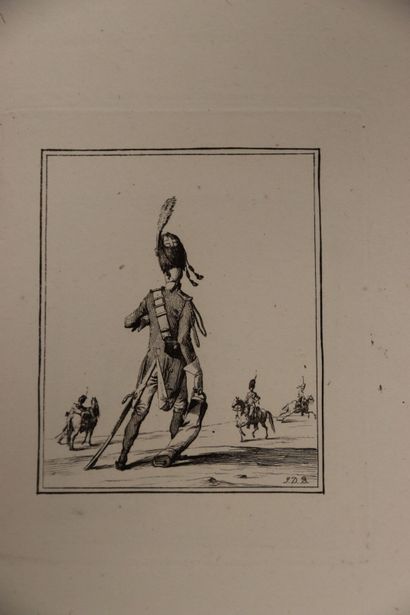 [GRAVURES MILITAIRES FRANCAISES] - DUPLESSIS-BERTAUX...