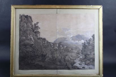 [DESSIN], Edouard HOSTEIN (1804 - 1899),...