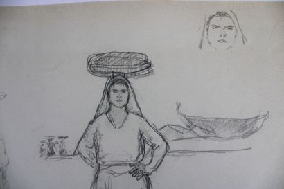 [DESSIN], Charles Emmanuel JODELET (1883...