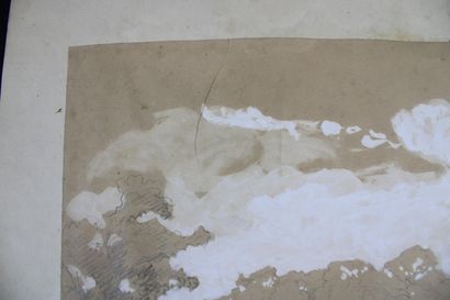 [DESSIN] , Edouard HOSTEIN (1804 - 1899),...