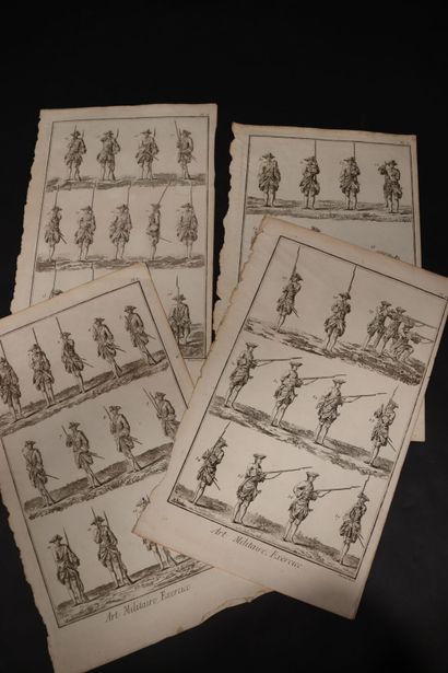 [GRAVURES MILITAIRES FRANCAISES] - BENARD...