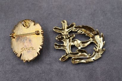 Broche
Jacques LIPCHITZ (1891-1973) OLIVE...