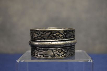 Un bracelet en argent berbère, début du XXe...