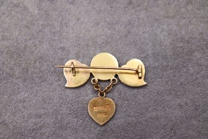 Broche or jaune 750 motif chinois 3 g.

Expert:...