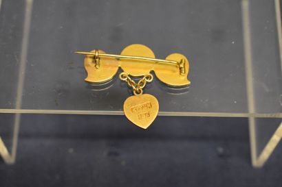 Broche or jaune 750 motif chinois 3 g.

Expert:...