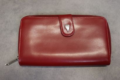 Réunion de pochettes, porte-documents, porte-cartes,...