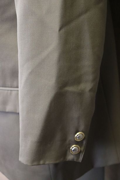 BURBERRY'S. Veste de costume pure laine vert...