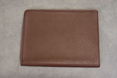 ROLEX. Etui pour ipad en cuir, une poche...