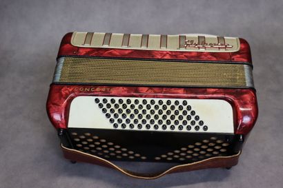 HONNER. Modèle Concerto II, accordéon avec...