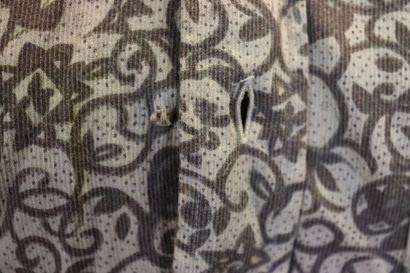 Christian DIOR. Réunion de trois chemises...