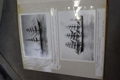 Réunion de deux albums répertoriant des bateaux...