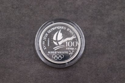Monnaie de Paris. Coffret Albertville 92,...