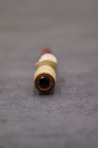 Réunion de deux fume cigarette en écume de...