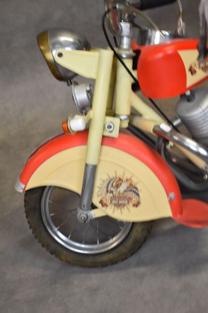Petite moto pour enfant à deux places avec...