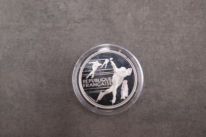 Monnaie de Paris. Coffret Albertville 92,...