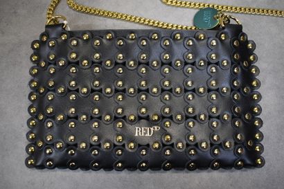 RED Valentino. Pochette de soirée en cuir...