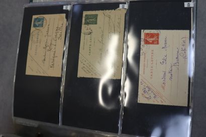 Un classeur de timbres postaux comprenant...