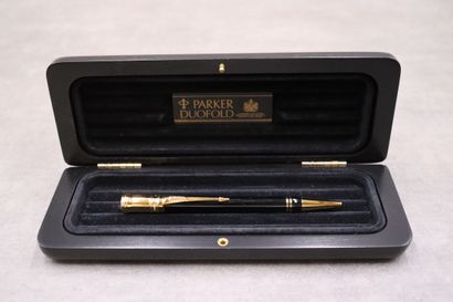 PARKER Duofold. Stylo bille avec boite et...