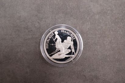 Monnaie de Paris. Coffret Albertville 92,...