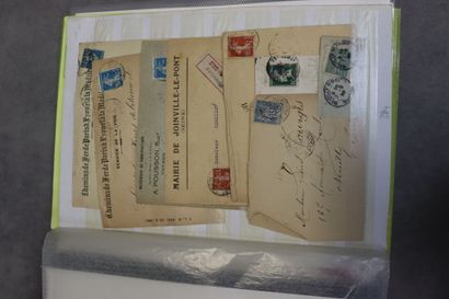 Réunion d'albums de timbres De Gaulle, Bourgogne...En...