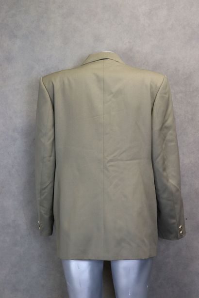 BURBERRY'S. Veste de costume pure laine vert...