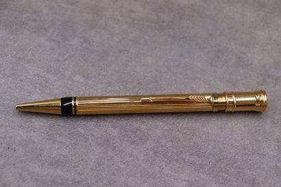 PARKER Duofold. Stylo bille avec boite.