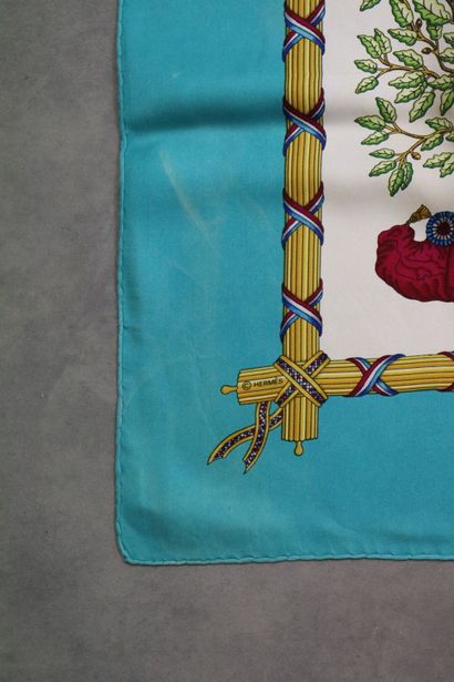 HERMES. Modèle République française, carré...