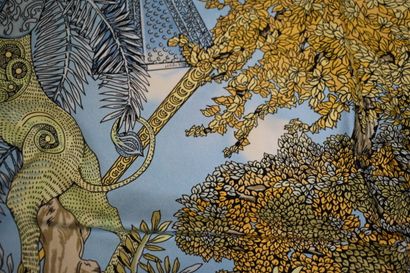 HERMES. Modèle Les légendes de l'arbre. Carré...