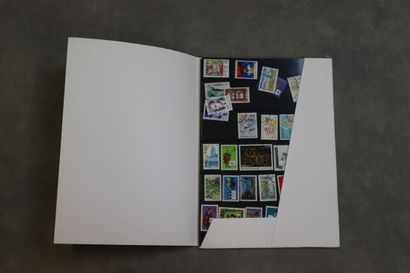 Réunion de dix albums de timbres France ...